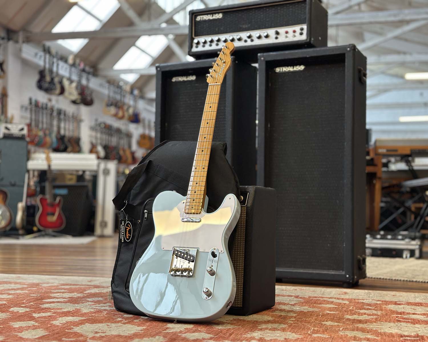 Fender Vintera '50s Telecaster Maple Sonic Blue – Found Sound