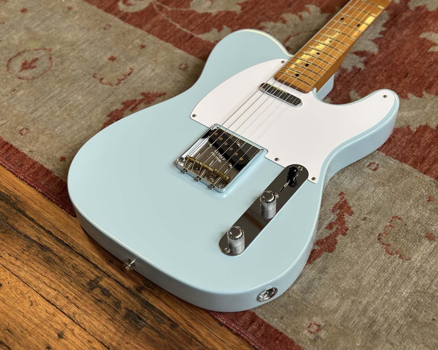 ゆ*ー様 Fender Vintera 50s Telecaster Fender Vintera '50s Telecaster Maple Sonic Blue – Found Sound