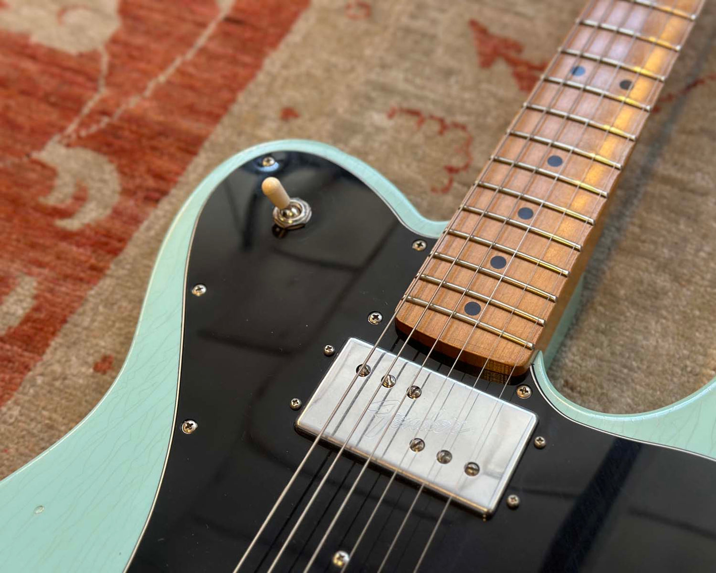 Fender Vintera Road Worn '70s Telecaster Deluxe - Daphne Blue