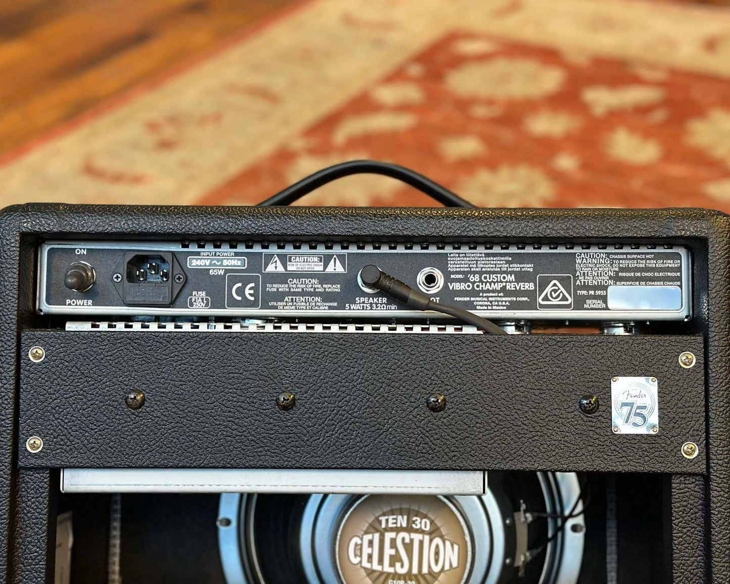Fender '68 Custom Vibro Champ Reverb