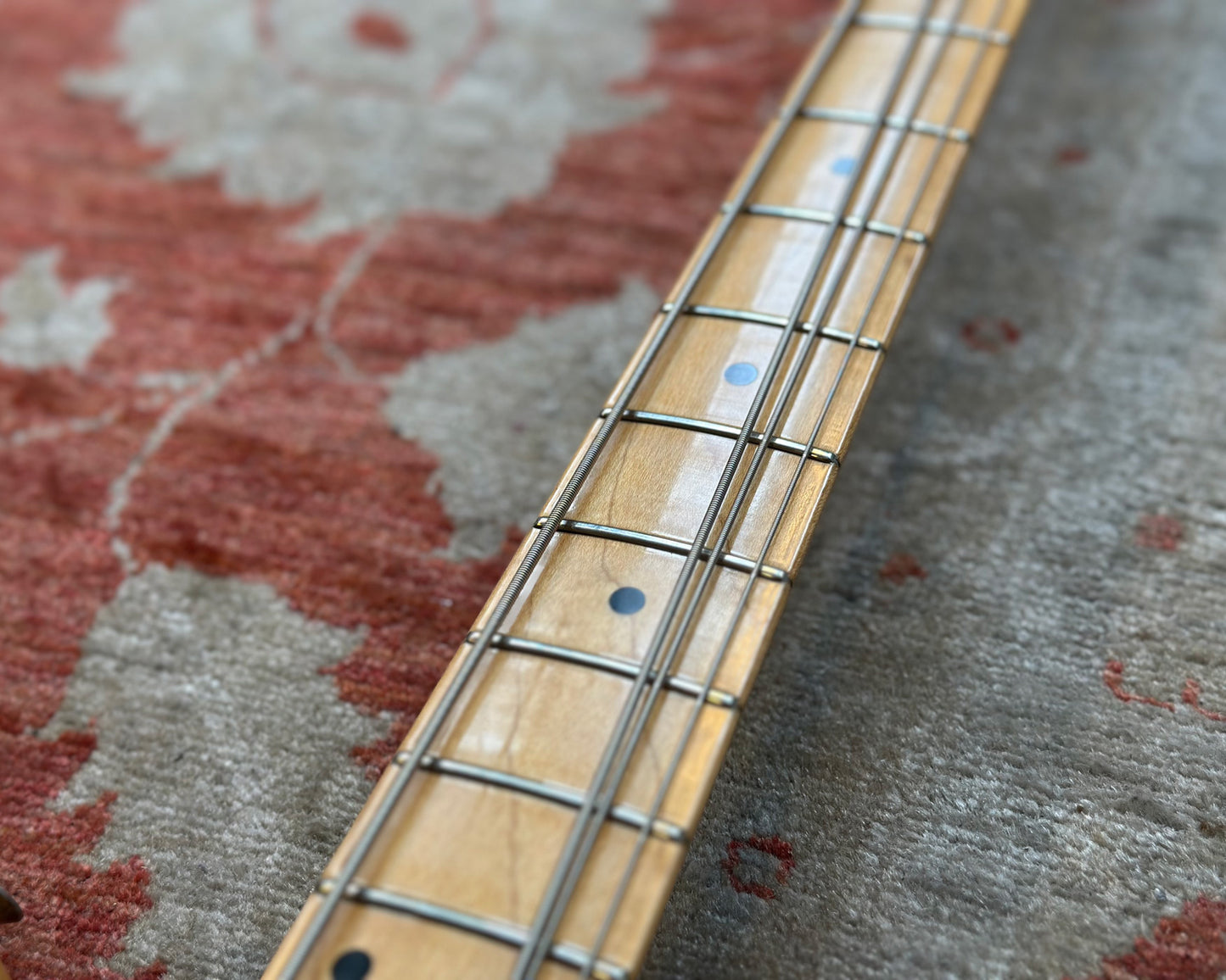 Fernandes FPB-55N Precision Bass Stone Logo