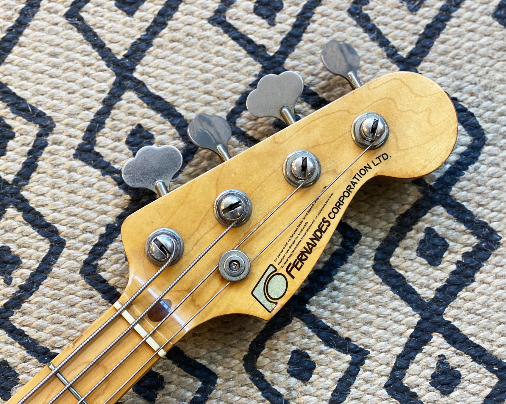 Fernandes clearance jazz bass