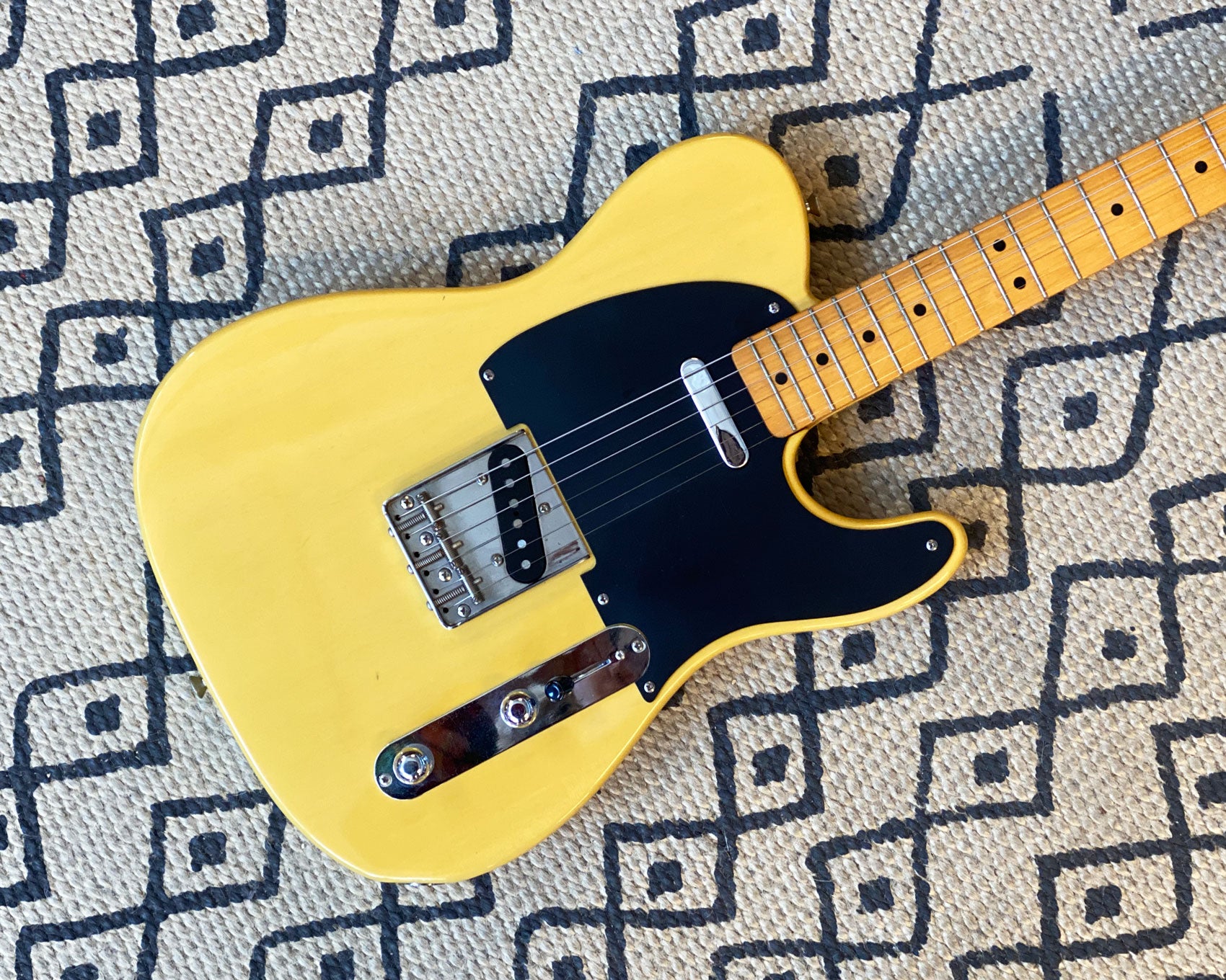 91 Fernandes Telecaster TE-1 - Fujigen TL52-Style - Butterscotch