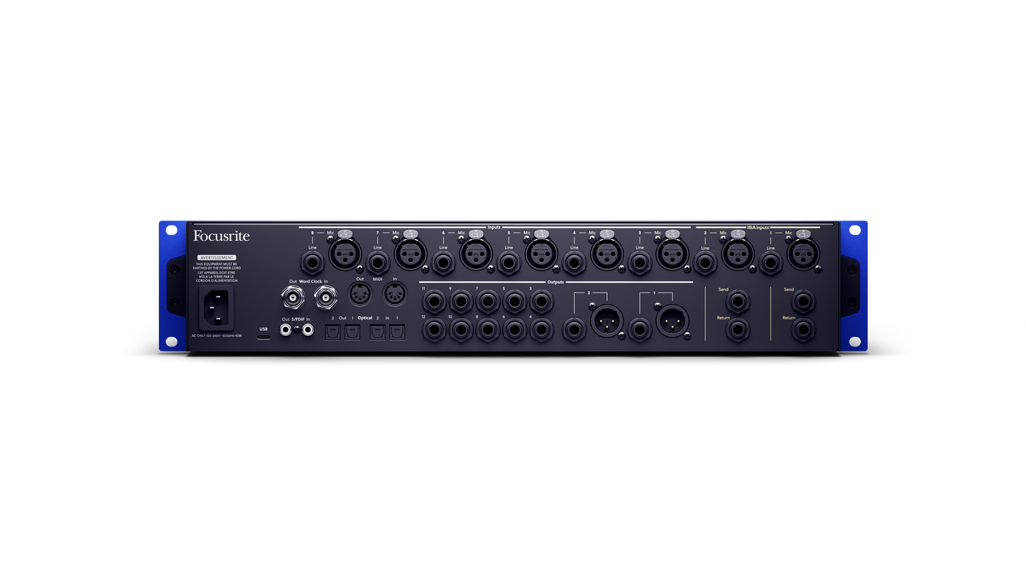 Focusrite ISA C8X USB-C Audio Interface