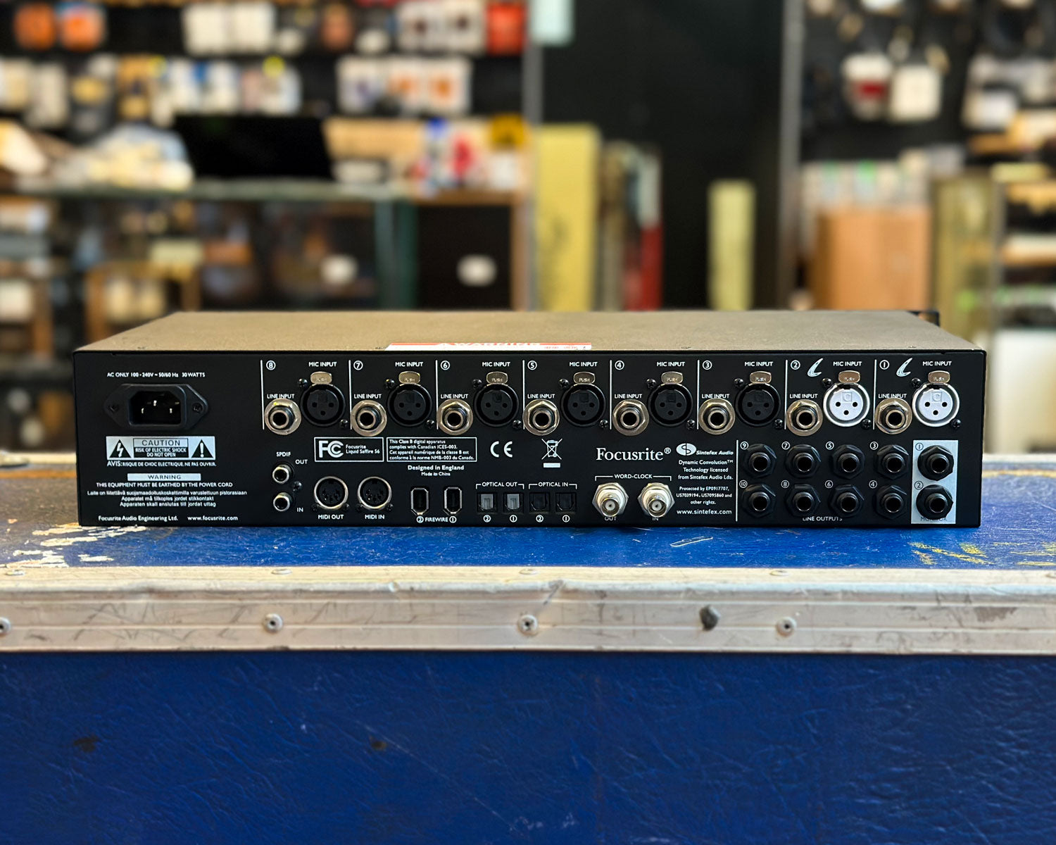 Focusrite Liquid Saffire 56 – Found Sound