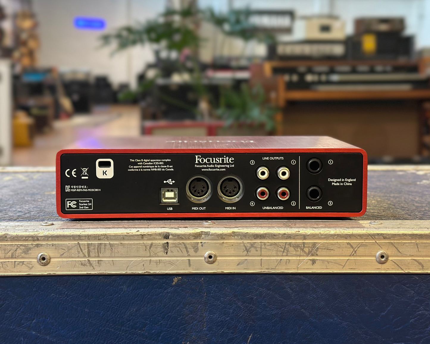 Focusrite Scarlett 2i4 (2nd Gen)