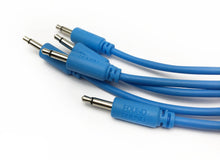 Load image into Gallery viewer, Found Sound 30cm Blue Patch Cable x 5
