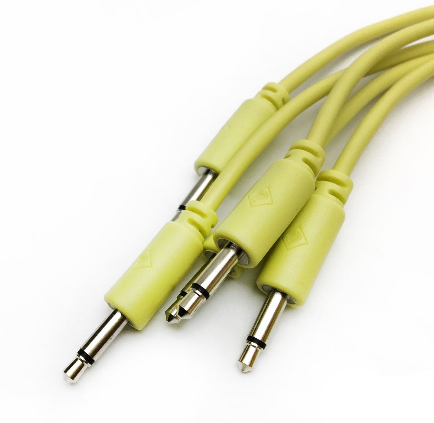 Found Sound 90cm Yellow Patch Cable x 5