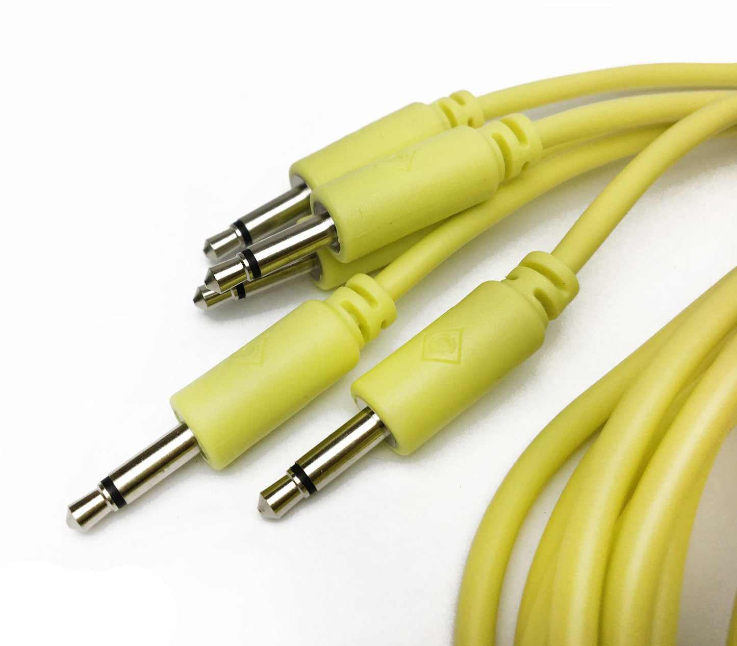 Found Sound 90cm Yellow Patch Cable x 5