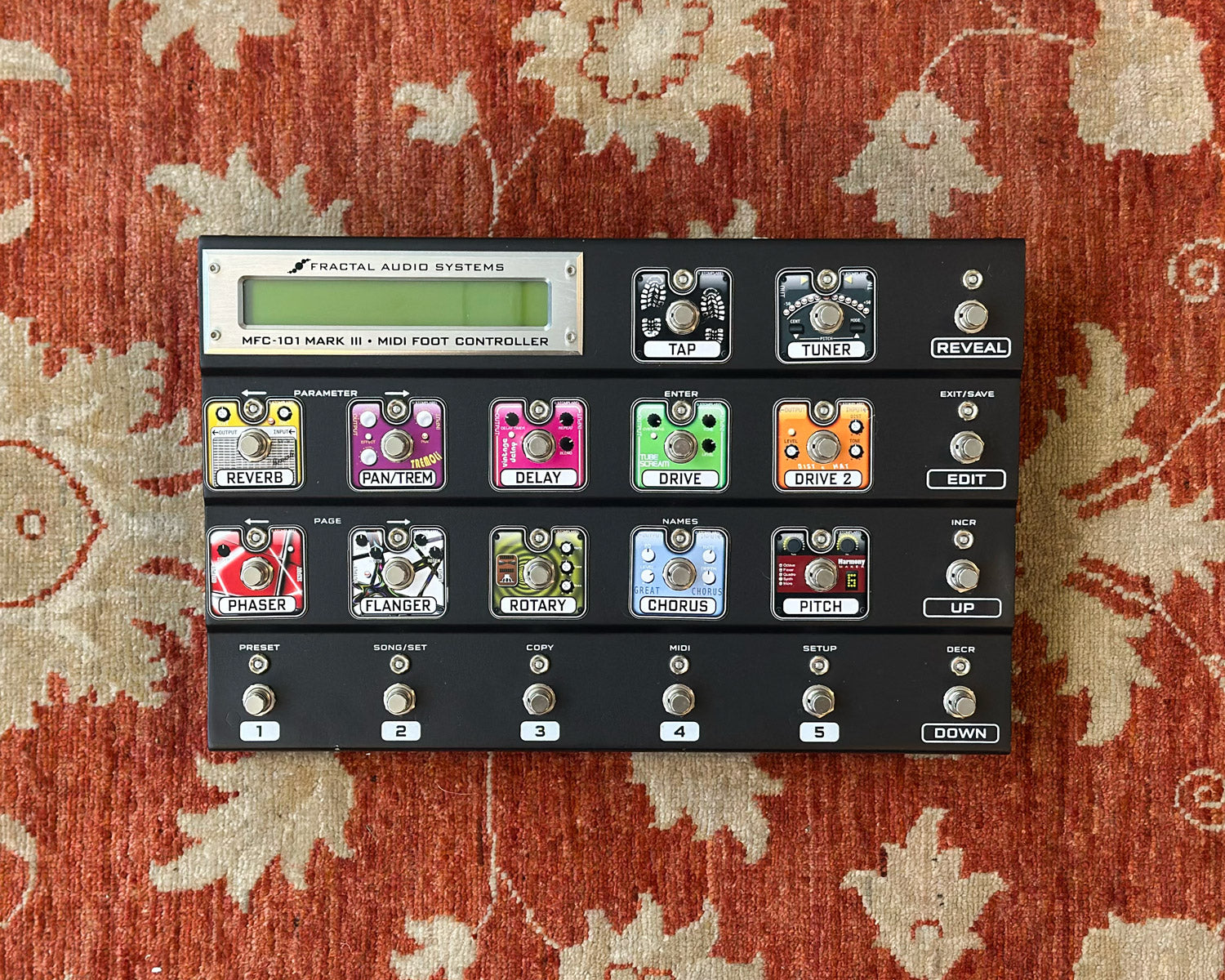 Axe-FX II XL+ mfc-101 mark Ⅲ Fractal Audio Axe-fx MARK II & MFC-101 Mark III Effect Processor