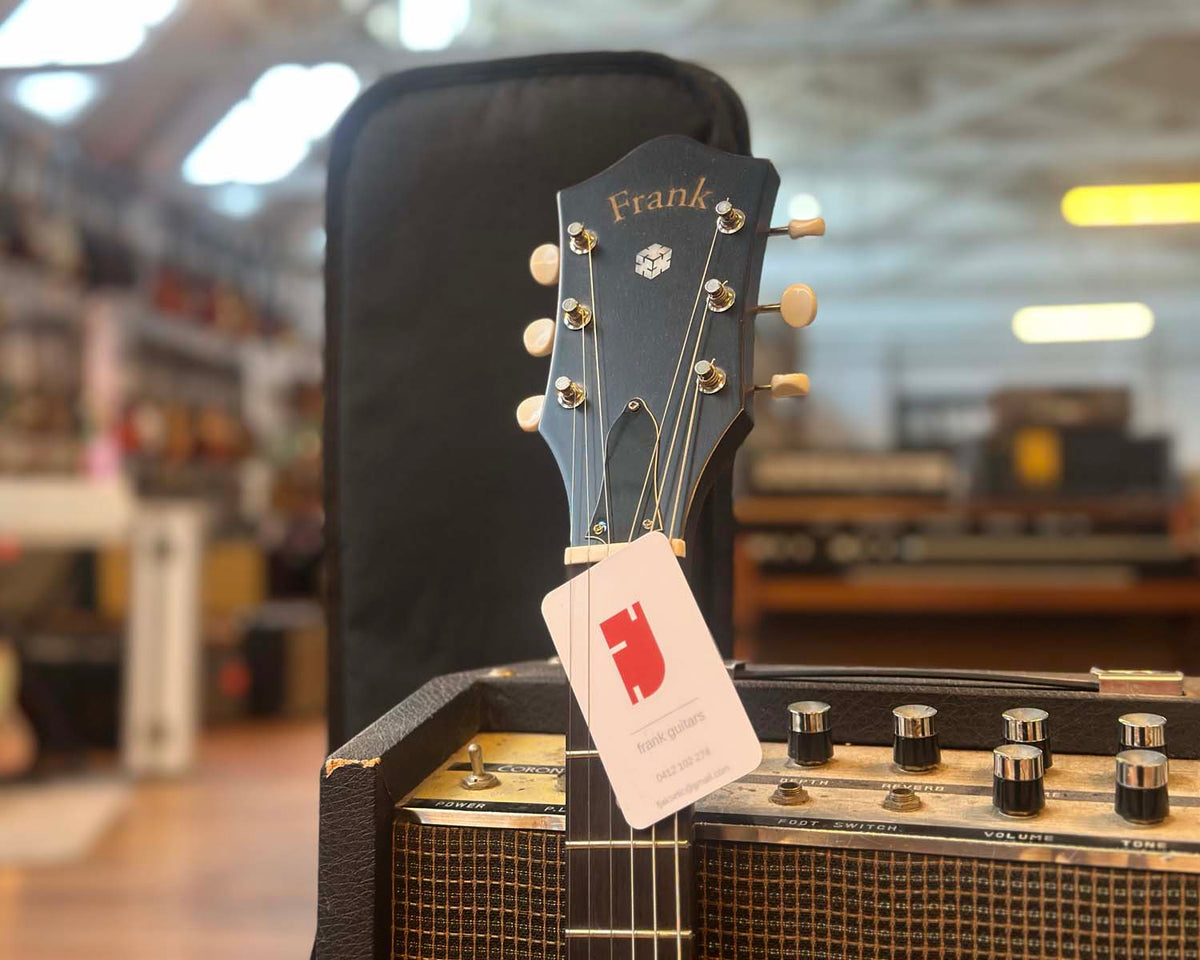 B Stock Frank Guitars Titan (LH) w/ Curtis Novak Goldfoils - Handbuilt in Melbourne