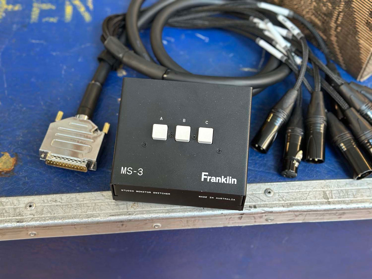 Franklin Audio MS-3 Studio Monitor Switcher
