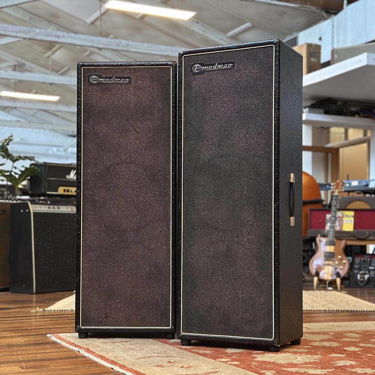 1970 Freedman 3x12 Speaker Columns Pair