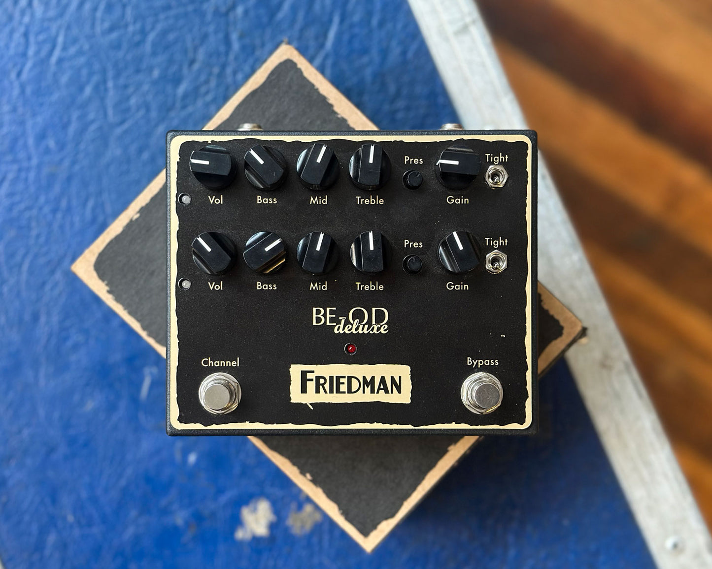 Friedman BE-OD Deluxe Dual Overdrive Pedal