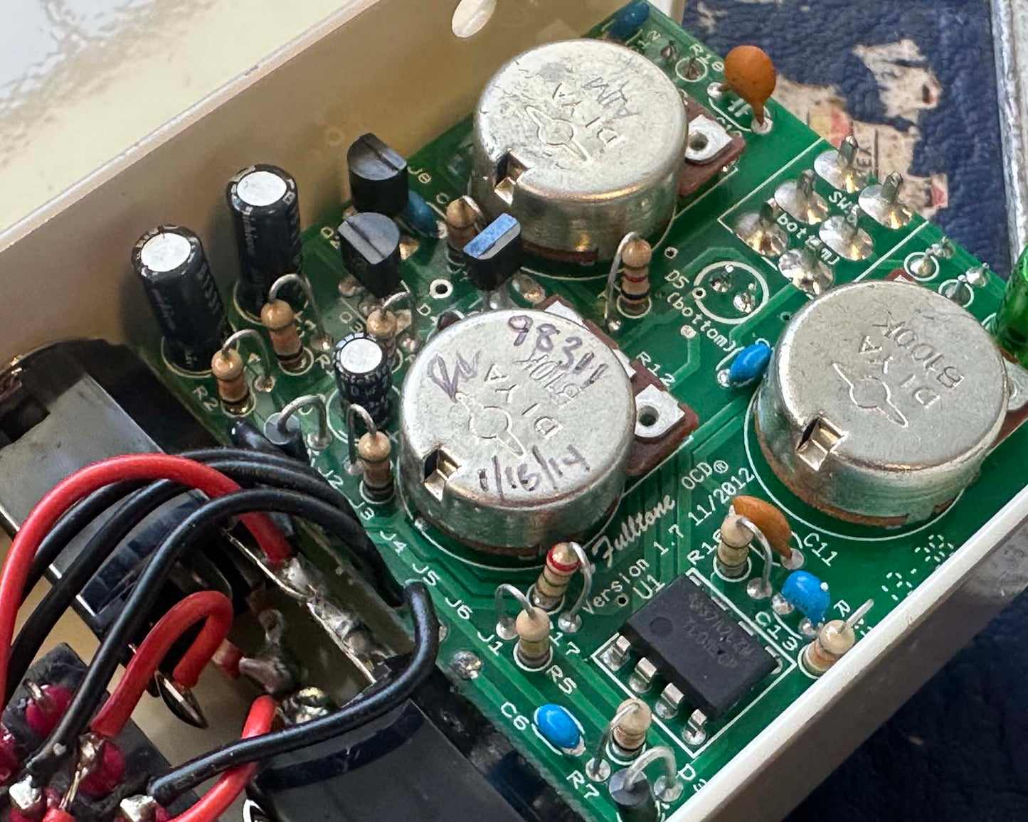 Fulltone OCD Obsessive Compulsive Drive Version 1.7