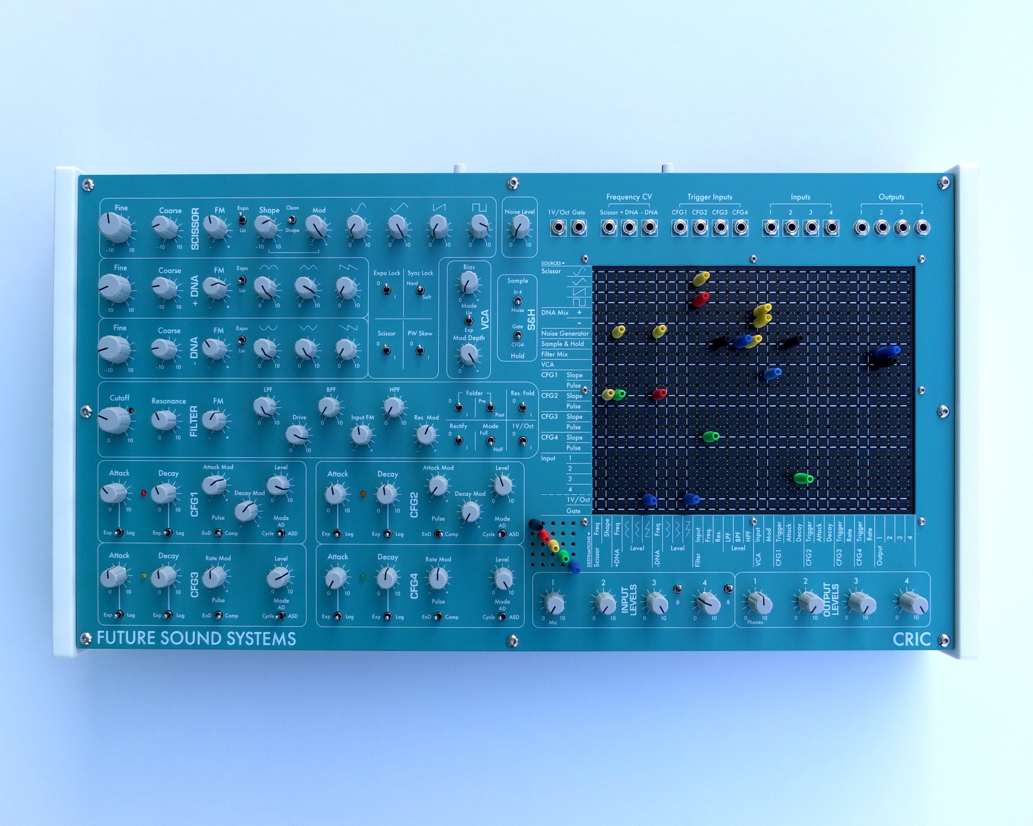 鍵盤楽器 FUTURE SOUND SYSTEMS | CRIC Future Sound Systems CRIC Analogue Matrix-Patchable Synth – Found