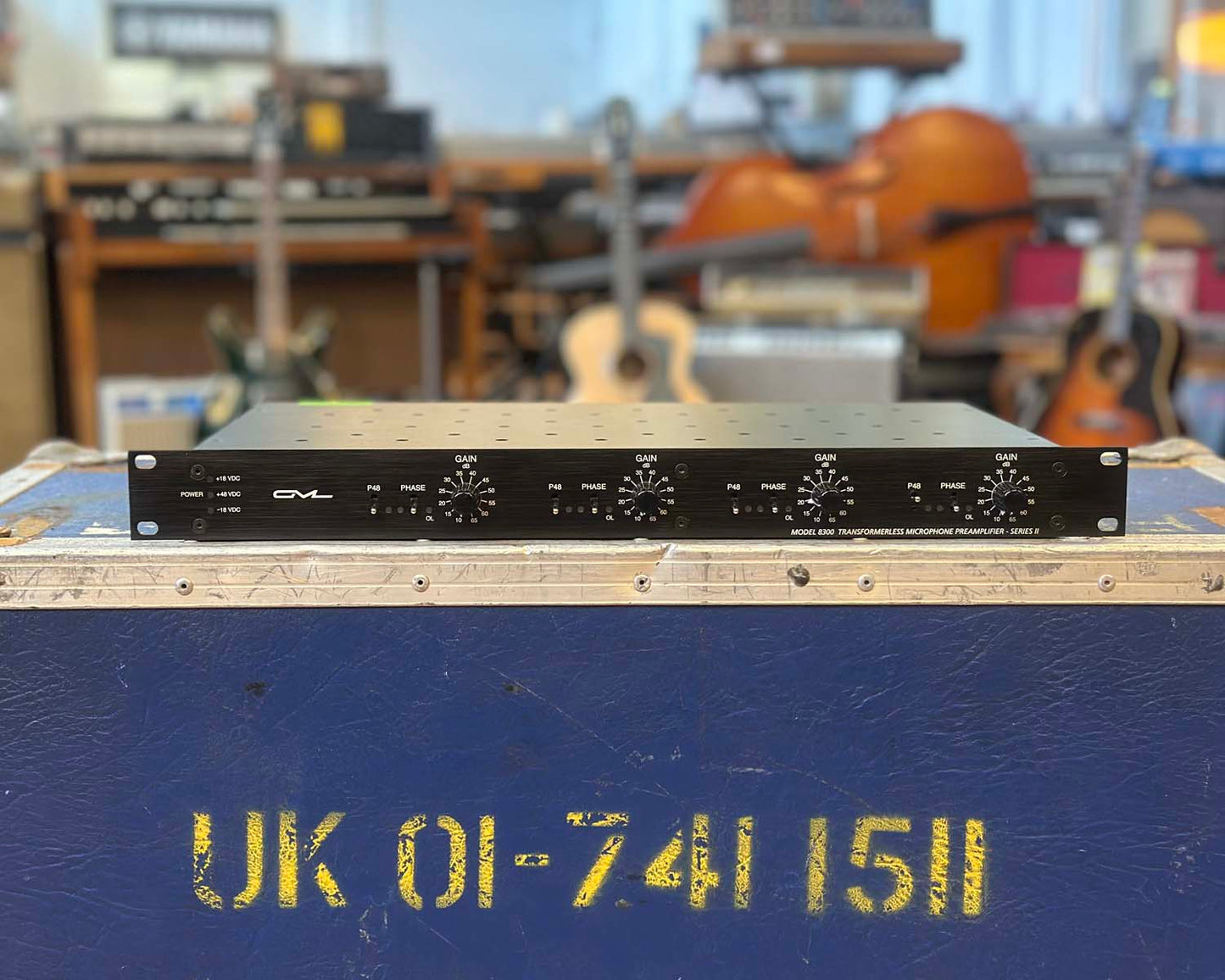 GML 8304 Series II 4-Channel Microphone Preamp