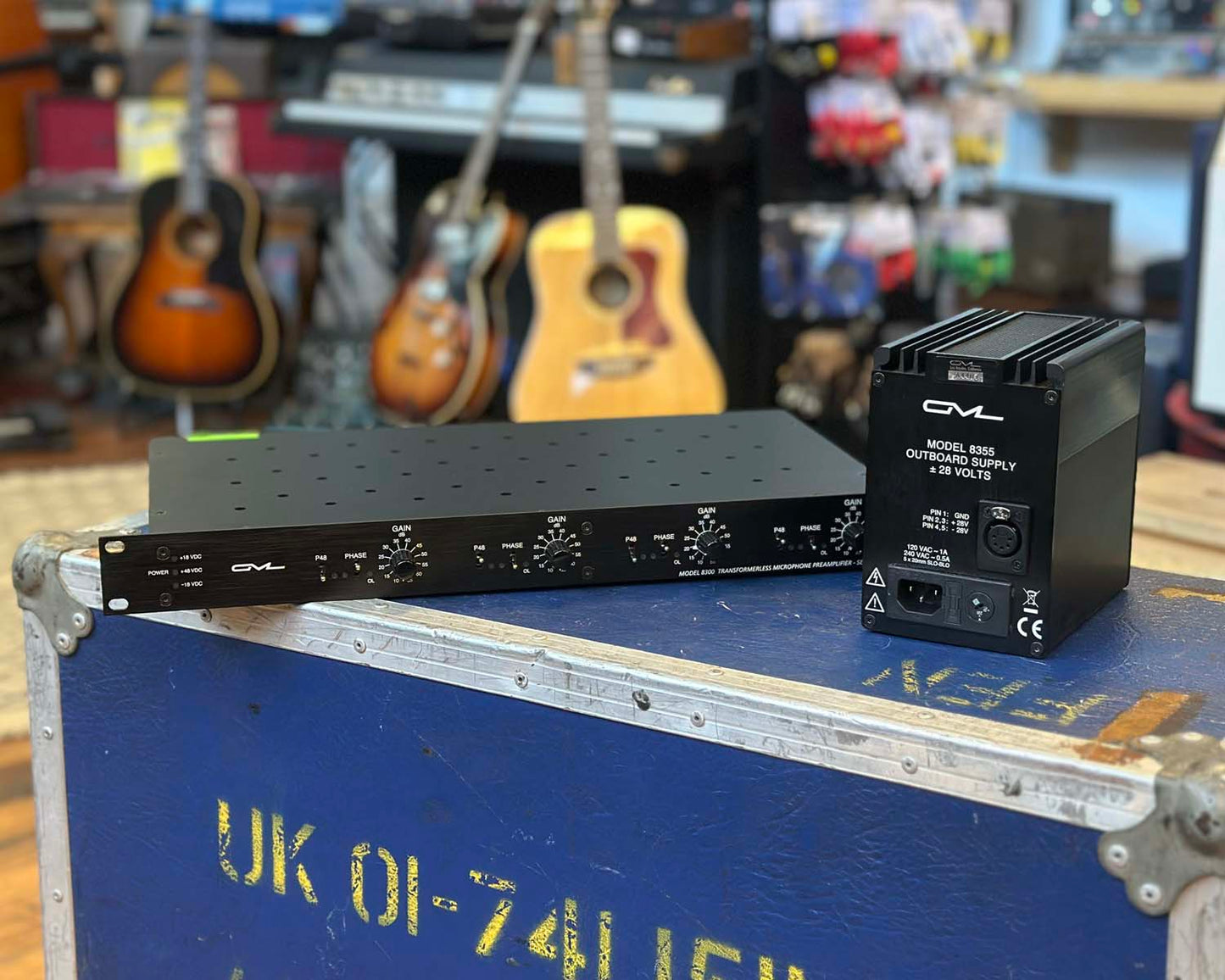 GML 8304 Series II 4-Channel Microphone Preamp