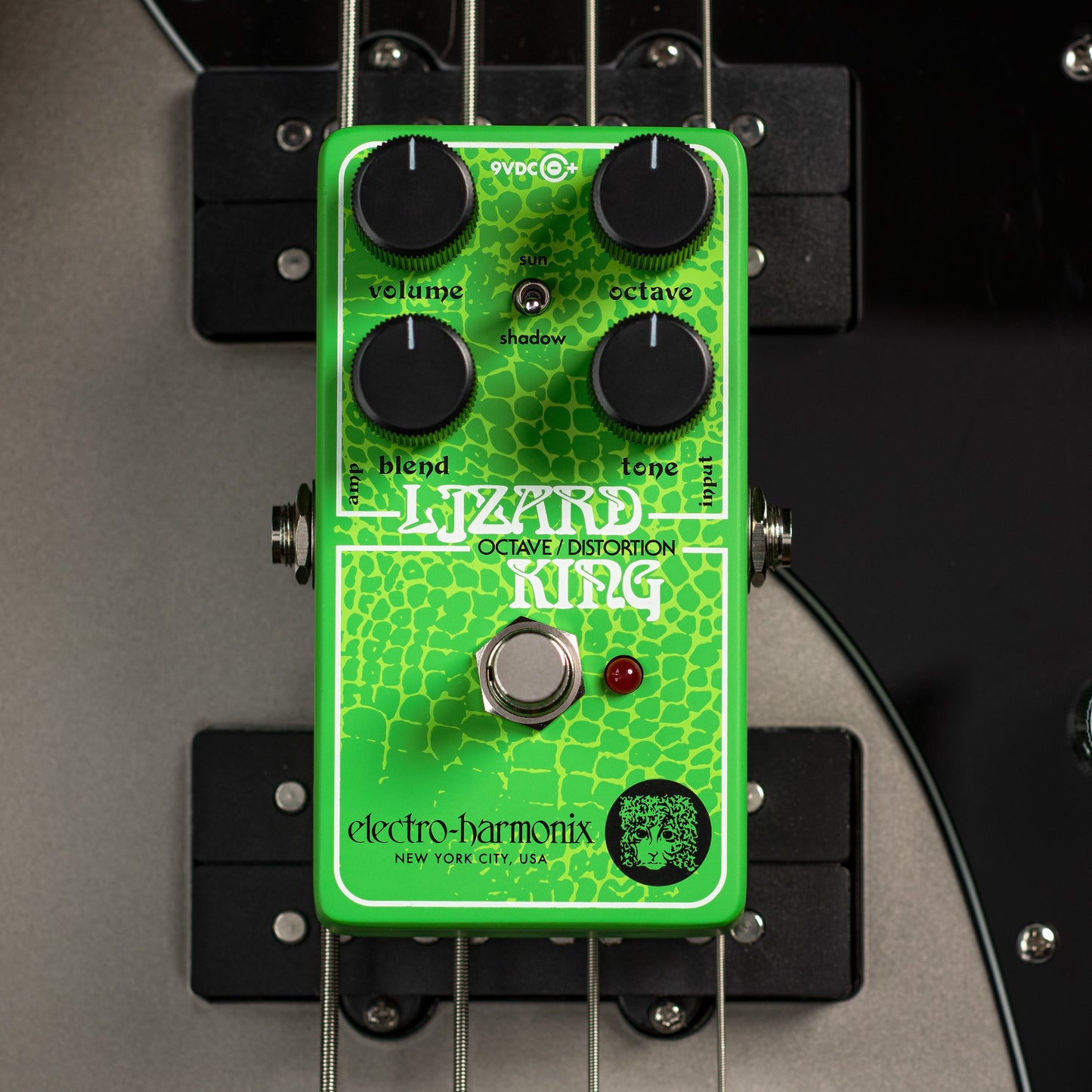 Electro Harmonix Lizard King Bass Octave Fuzz Pedal