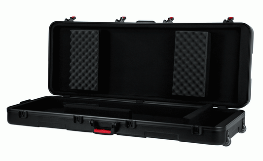 Gator GTSA-KEY76 TSA Series ATA Molded Polyethylene Keyboard Case with Wheels for 76-note Keyboards