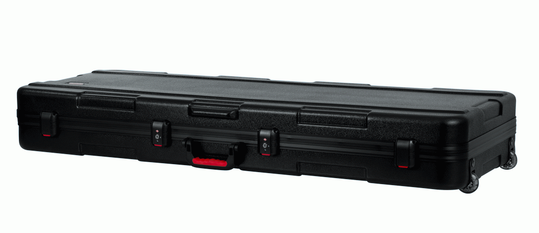Gator GTSA-KEY76 TSA Series ATA Molded Polyethylene Keyboard Case with Wheels for 76-note Keyboards