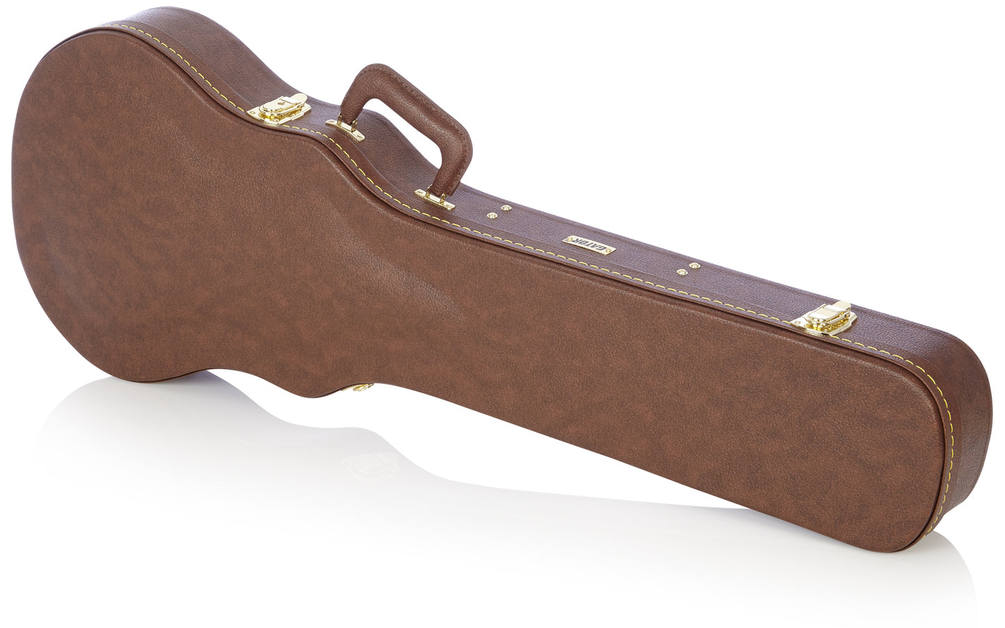 Gator GW-LP Gibson Les Paul Deluxe Wood Guitar Case - Brown