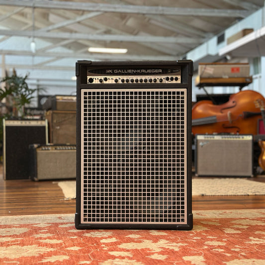 Gallien Krueger 1001RB-II Loaded in 2x12 Cabinet w/ Wheels and Handle