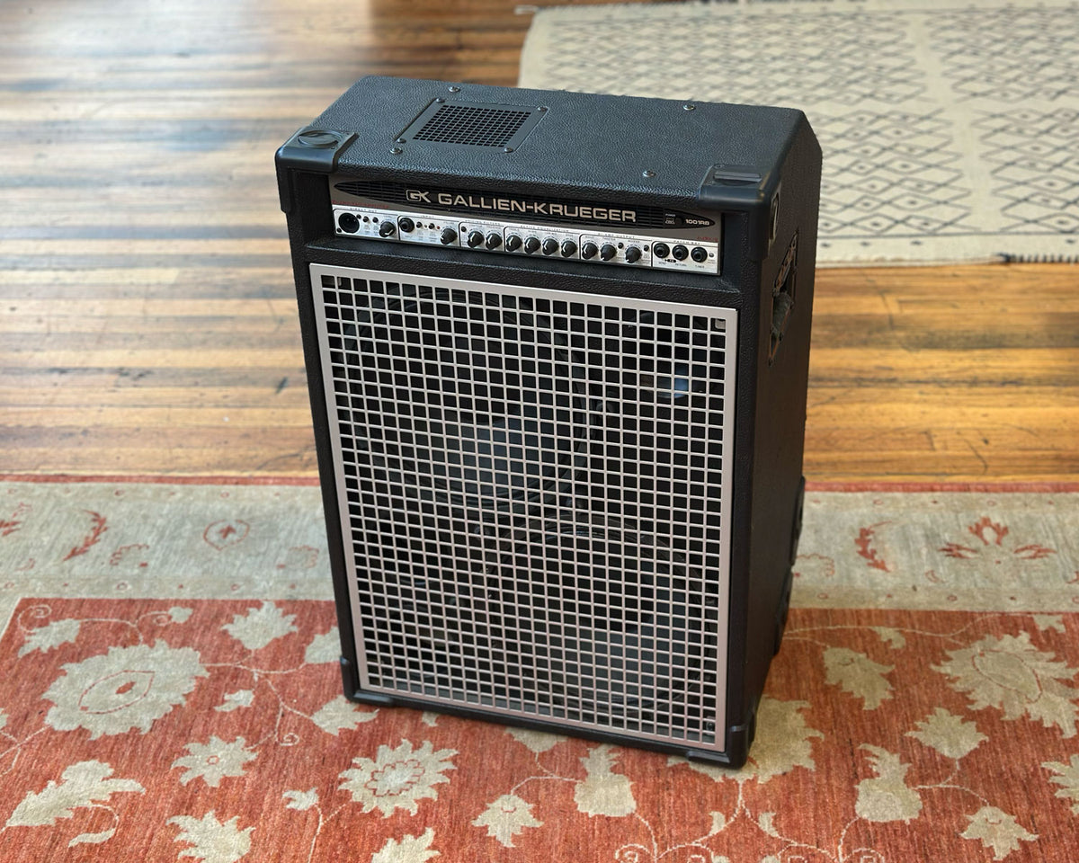 Gallien Krueger 1001RB-II Loaded in 2x12 Cabinet w/ Wheels and Handle