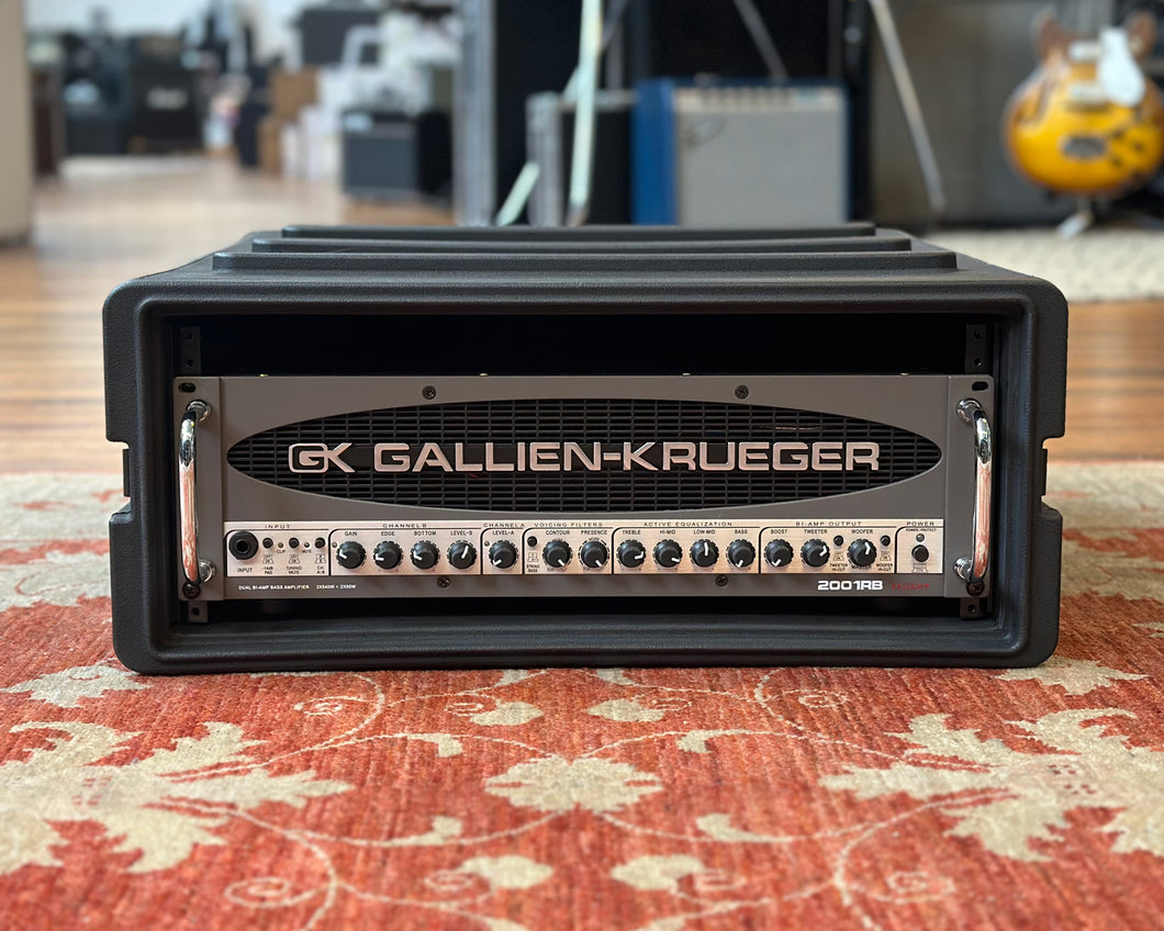 Gallien Krueger 2001RB Head w/ SKB Roadcase