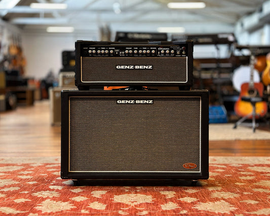 Genz Benz El Diablo 60 w/ Matching "Tribal" Grill 2x12 Cab