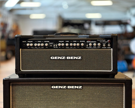 Genz Benz El Diablo 60 w/ Matching "Tribal" Grill 2x12 Cab