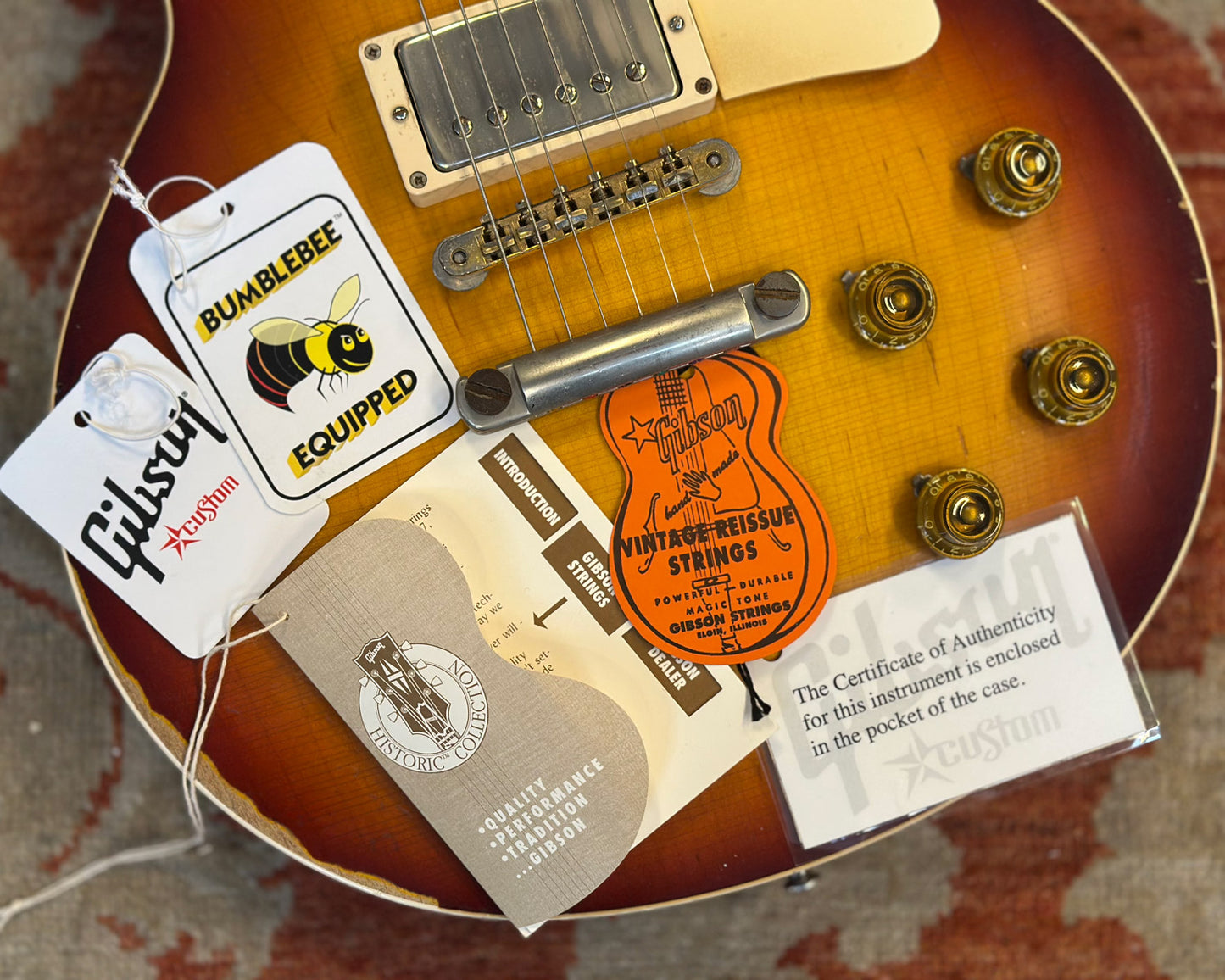 Gibson Custom Collectors Choice 1960 Reissue Les Paul Standard CC #7 - "John Shanks" w/ OHSC - Modified with Patent # T-Top + Monty PAF (097/300)