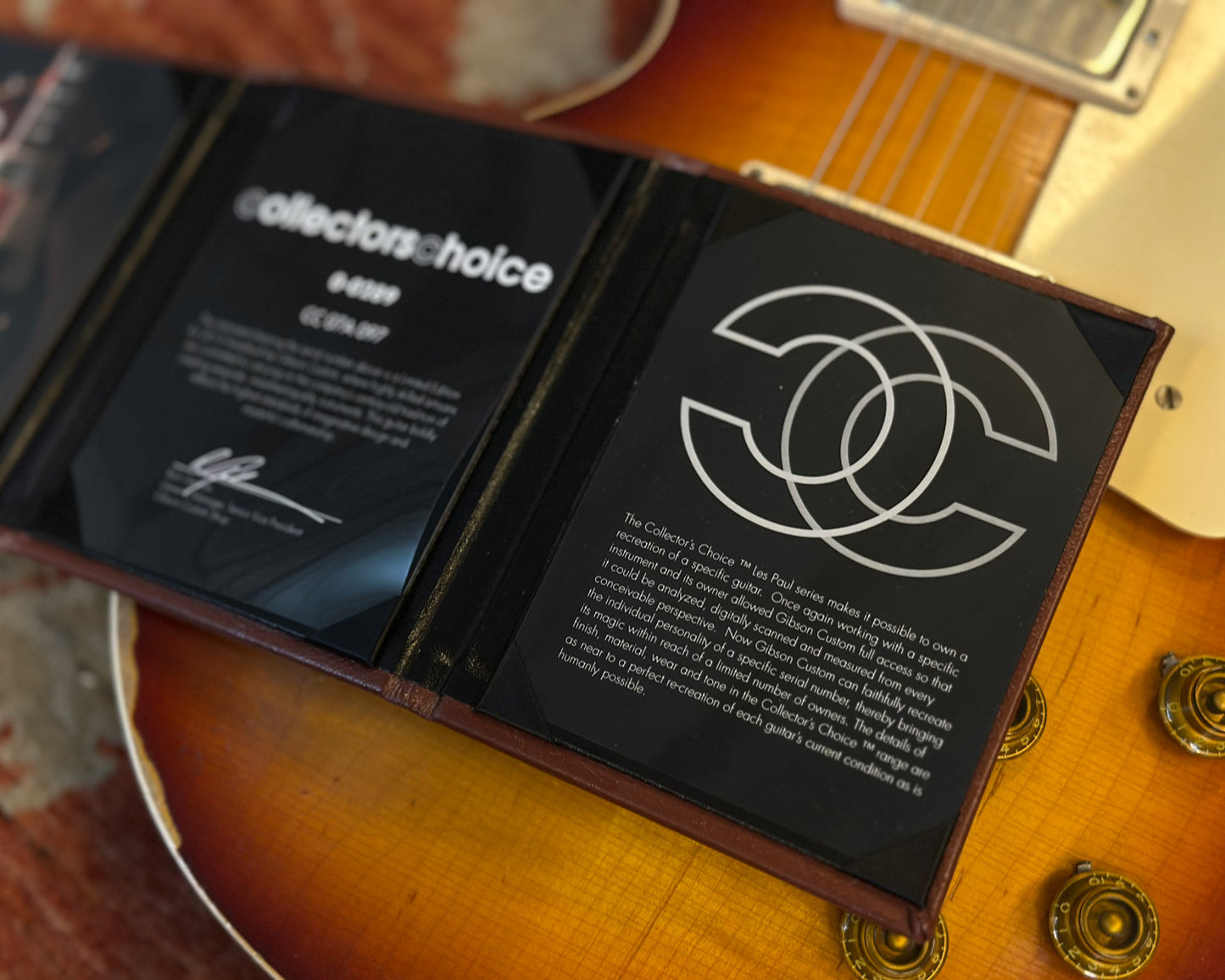 Gibson Custom Collectors Choice 1960 Reissue Les Paul Standard CC #7 - "John Shanks" w/ OHSC - Modified with Patent # T-Top + Monty PAF (097/300)