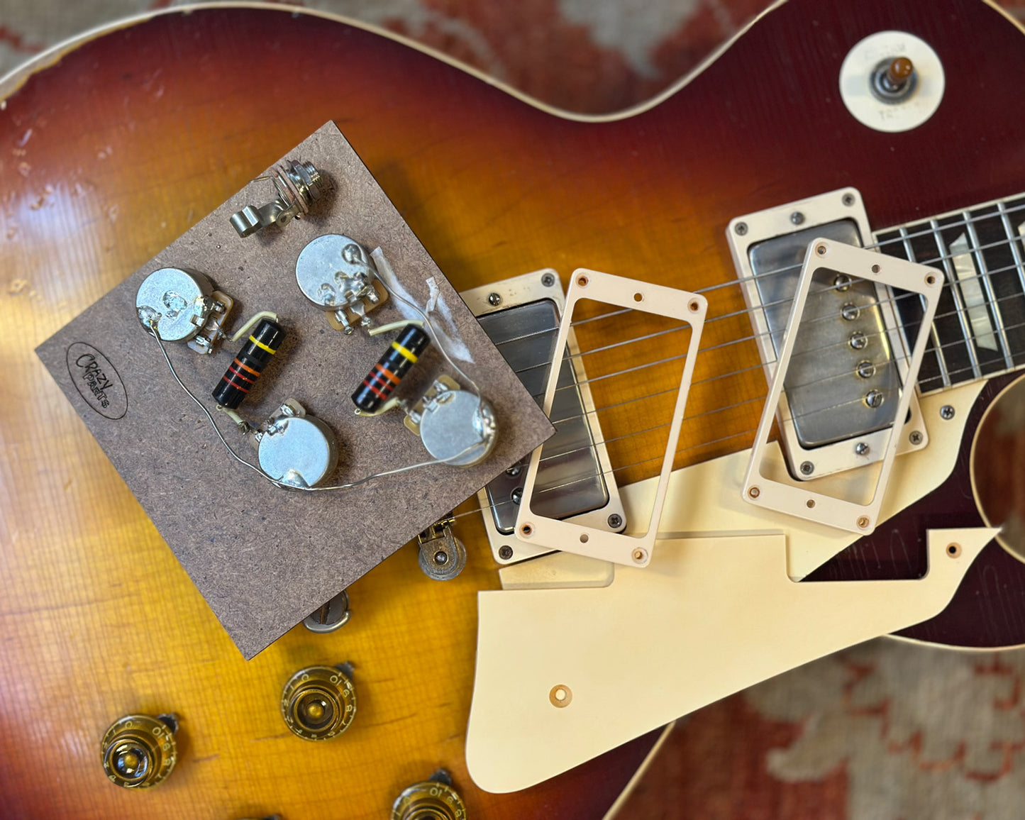 Gibson Custom Collectors Choice 1960 Reissue Les Paul Standard CC #7 - "John Shanks" w/ OHSC - Modified with Patent # T-Top + Monty PAF (097/300)