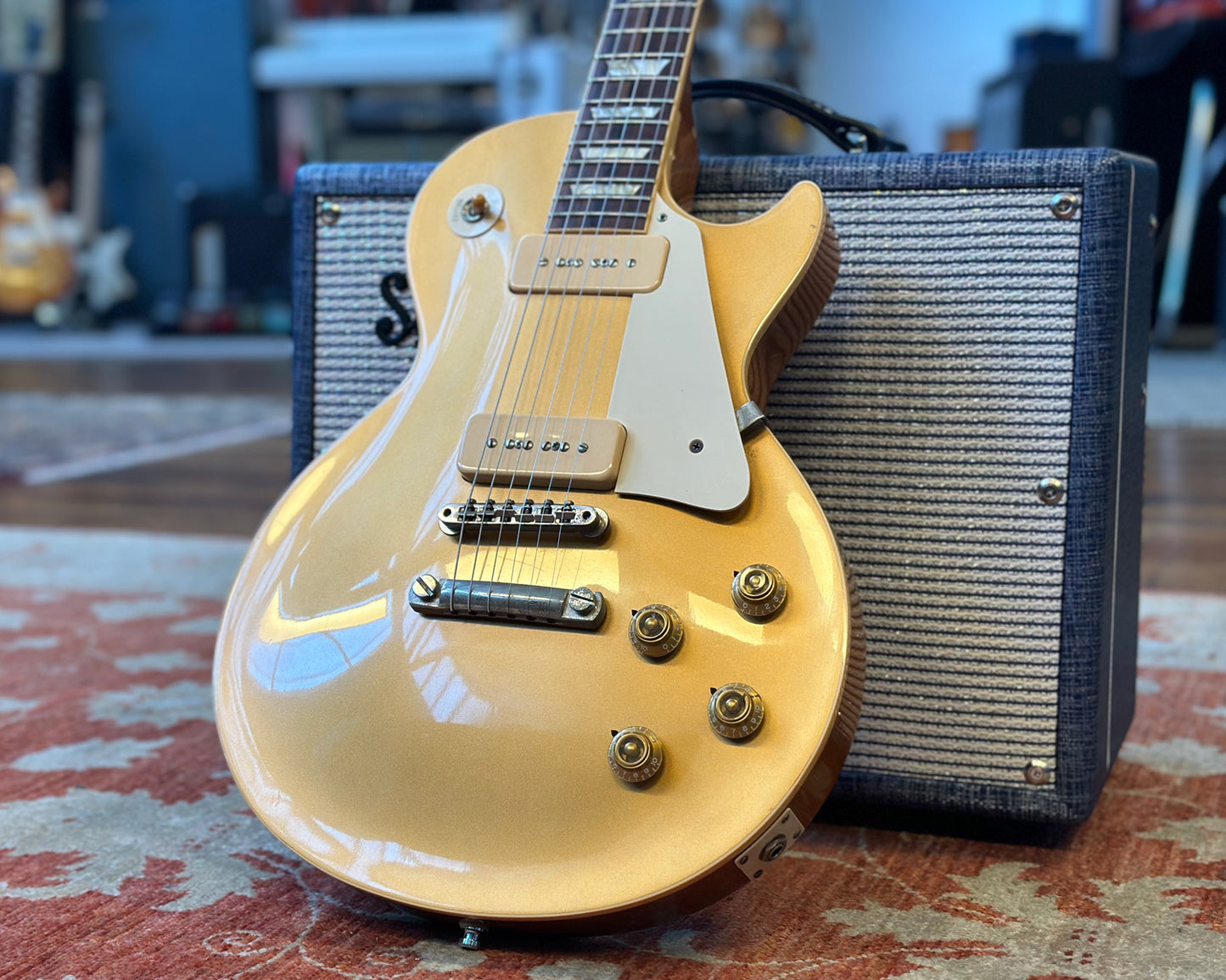 1996 Gibson Custom Shop Historic '56 Les Paul Gold Top Vintage Reissue - R6 w/ OHSC