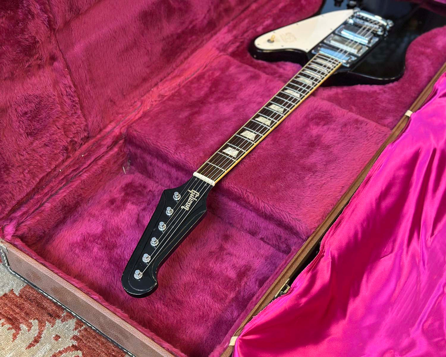 1996 Gibson Firebird Electric Guitar w/OHSC - Black (Top Refin)