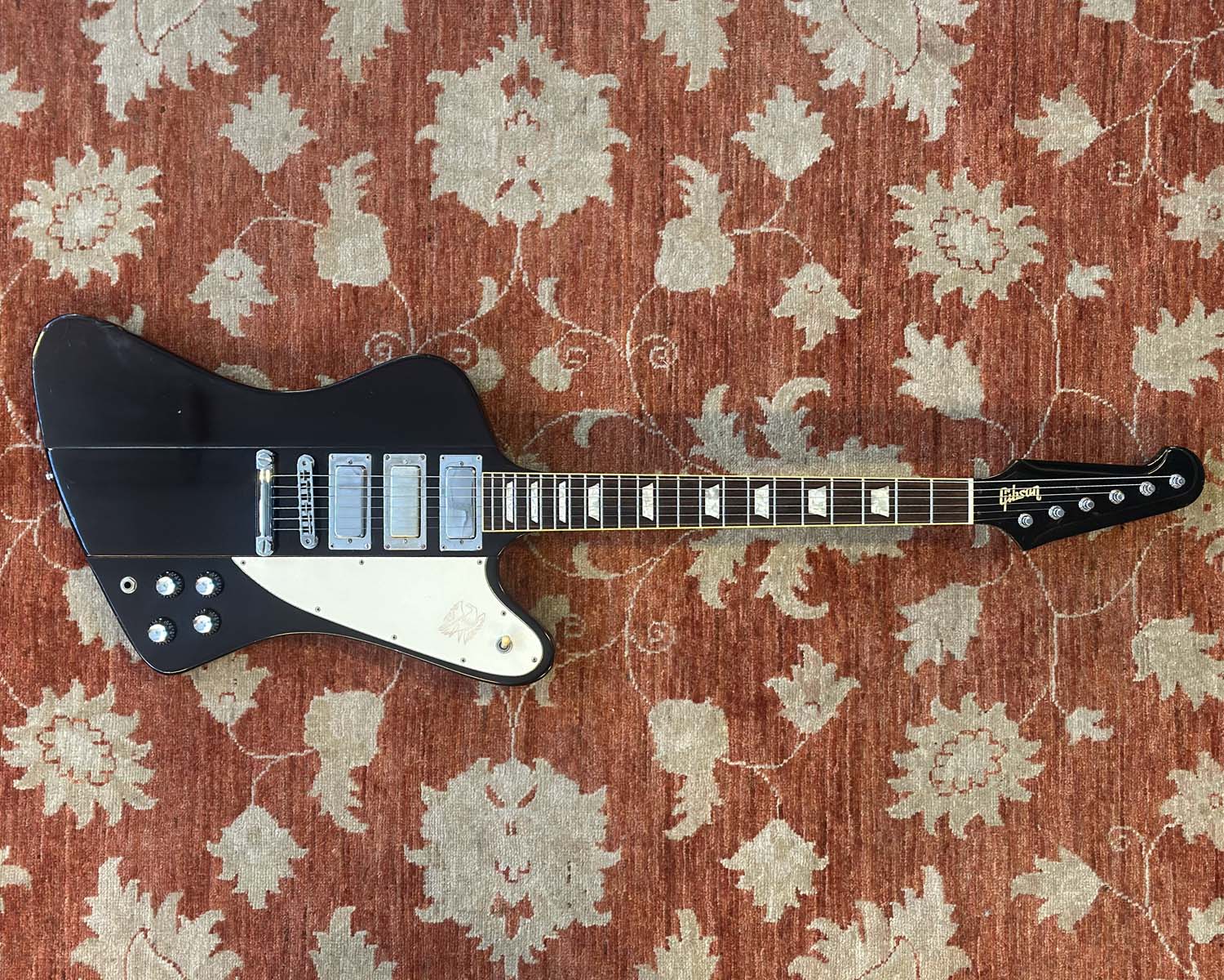 1996 Gibson Firebird Electric Guitar w/OHSC - Black (Top Refin