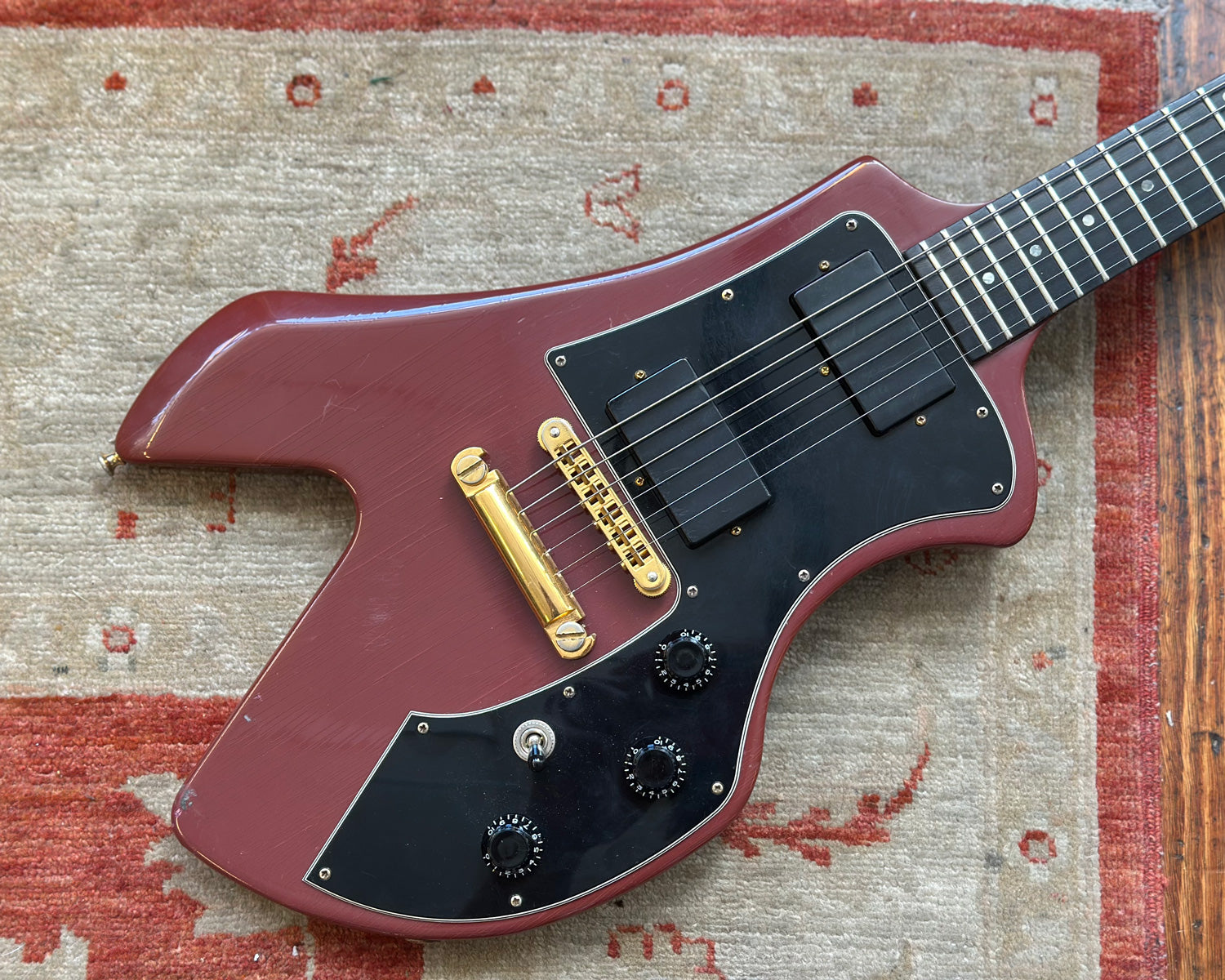 1984 Gibson Futura Corvus Ultraviolet w/ Original Hard Shell Case