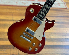 Load image into Gallery viewer, 2021 Cherryburst Gibson Les Paul Deluxe with OHSC
