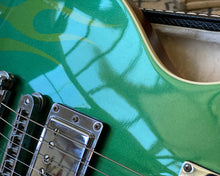 Load image into Gallery viewer, &#39;06 Gibson Les Paul GT - Green Ghost Flame w/ OHSC
