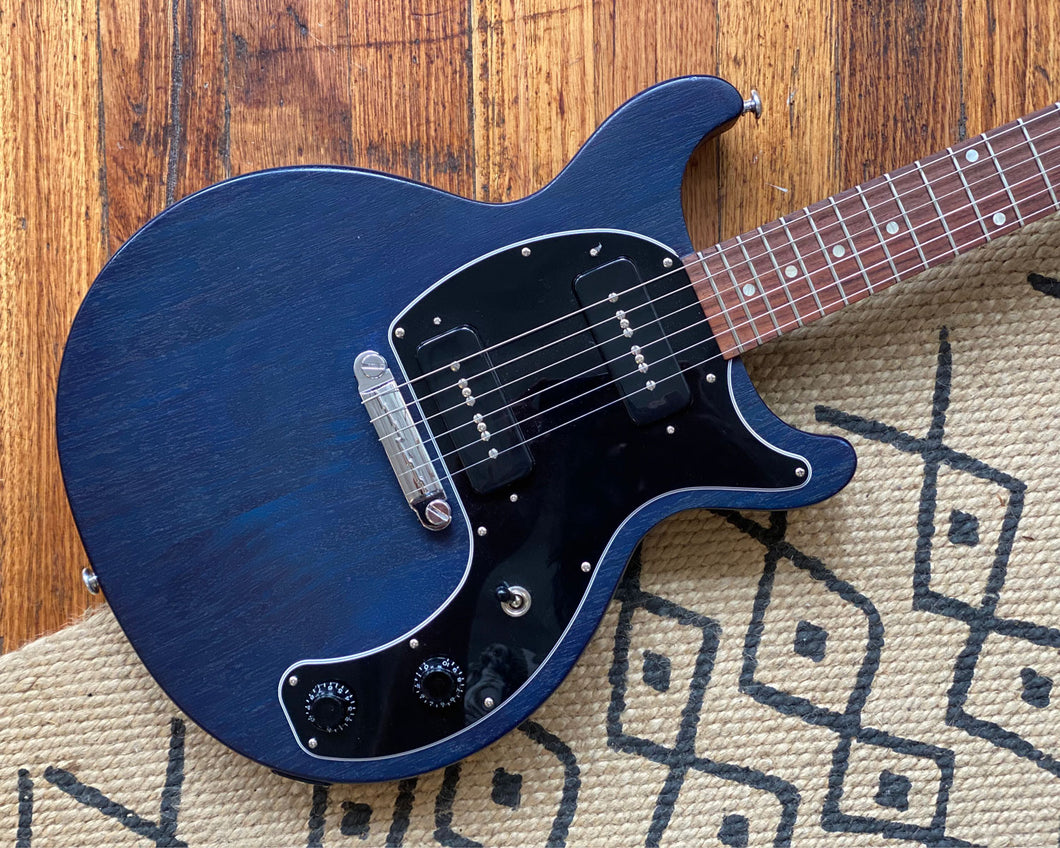 Gibson les paul junior tribute dc sales blue stain