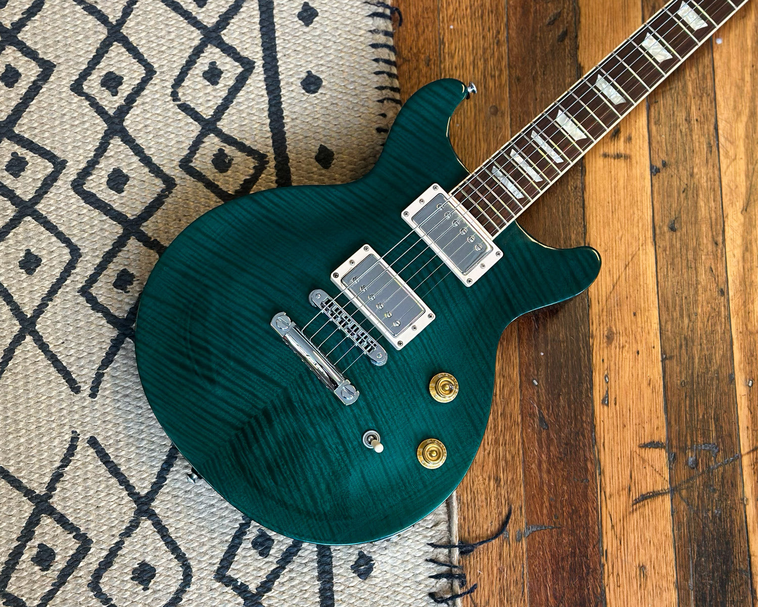 1998 Gibson Historic Les Paul Standard DC - Jalapeño Green - 2.7kg