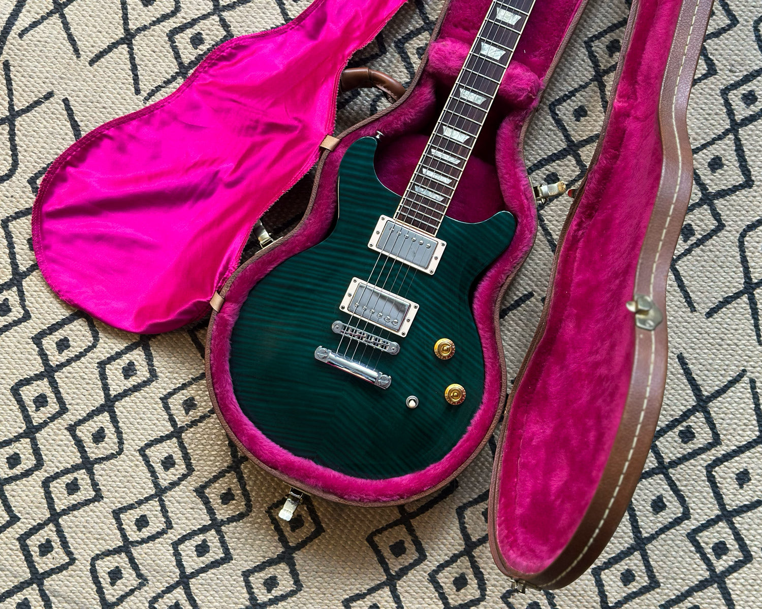 1998 Gibson Historic Les Paul Standard DC - Jalapeño Green - 2.7kg