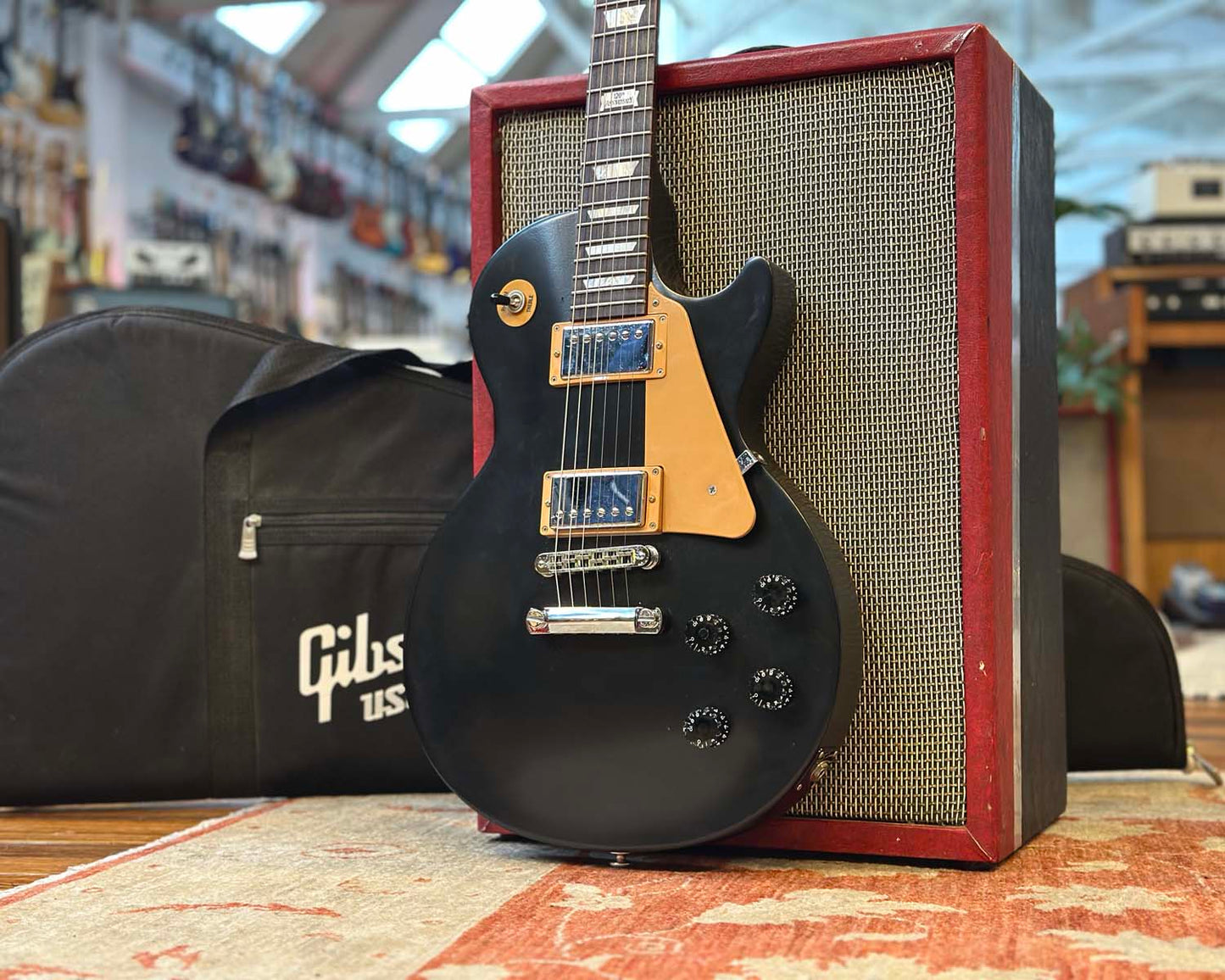 2014 Gibson Les Paul Studio 120th Anniversary - Satin Ebony