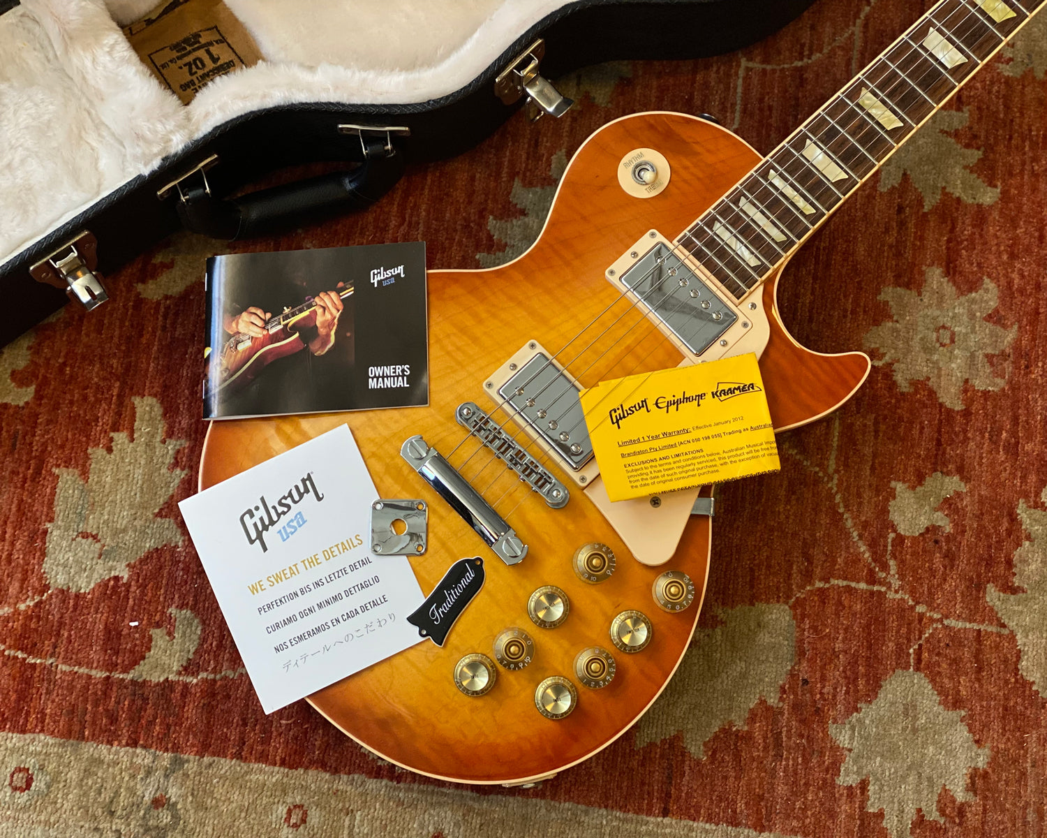 2012 Gibson Les Paul Traditional Plus w/ OHSC & Paperwork