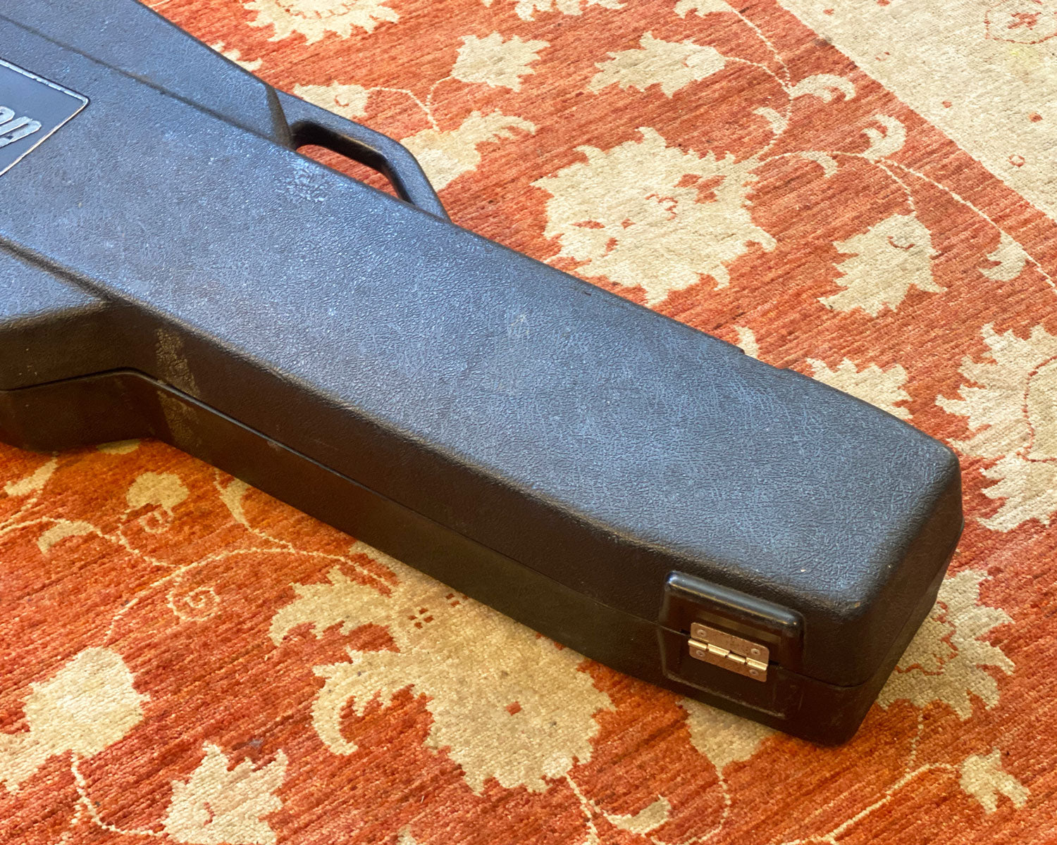 80s Gibson Protector Chainsaw Case for Les Paul Gen 3 w Brown Lin Found Sound