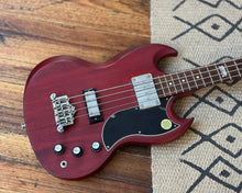 Load image into Gallery viewer, 2014 Gibson SG Bass Faded w/ OHSC 120th Anniversary Model - Satin Cherry Faded
