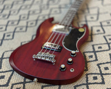 Load image into Gallery viewer, 2014 Gibson SG Bass Faded w/ OHSC 120th Anniversary Model - Satin Cherry Faded
