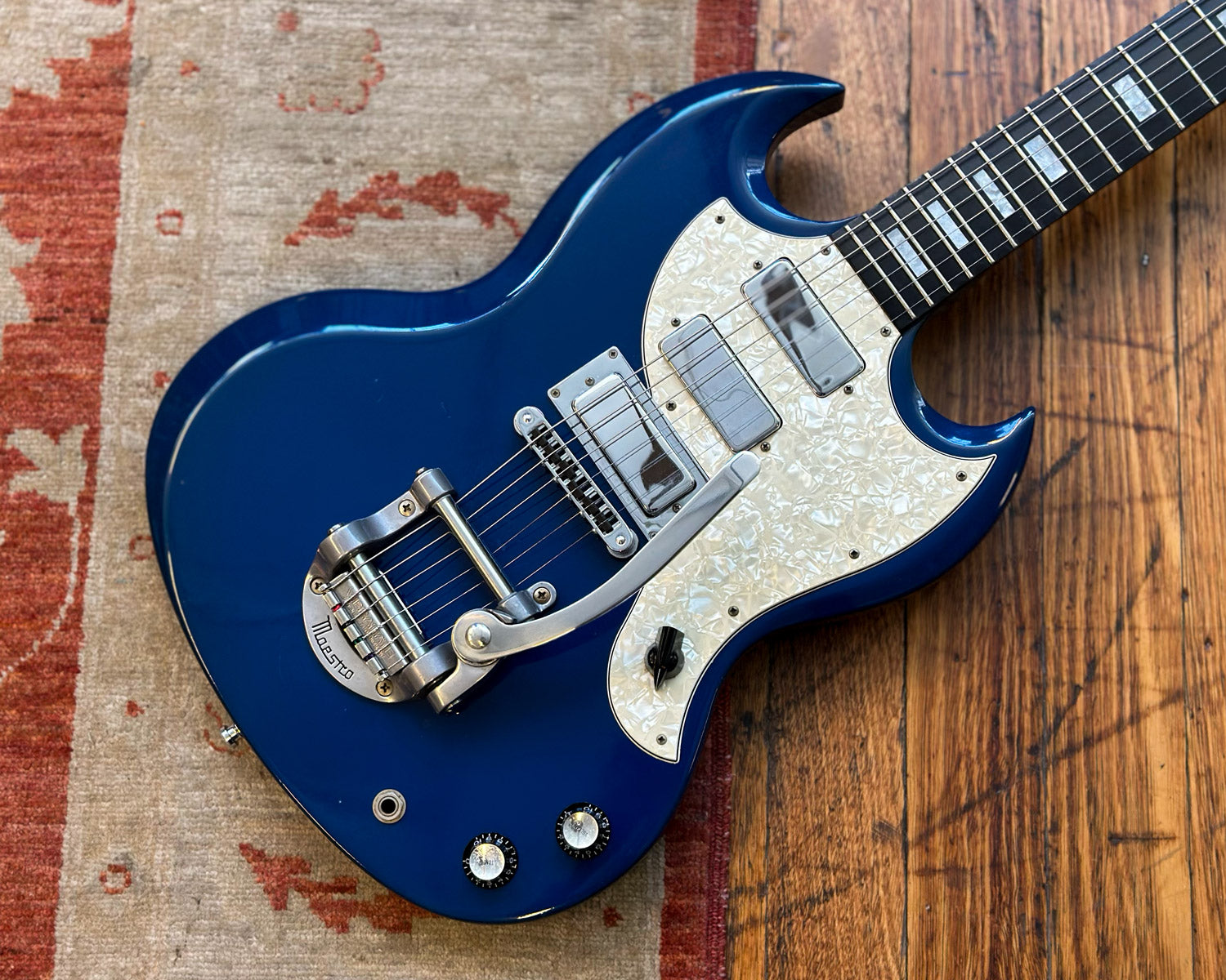  99 Gibson SG Deluxe Blue Ice