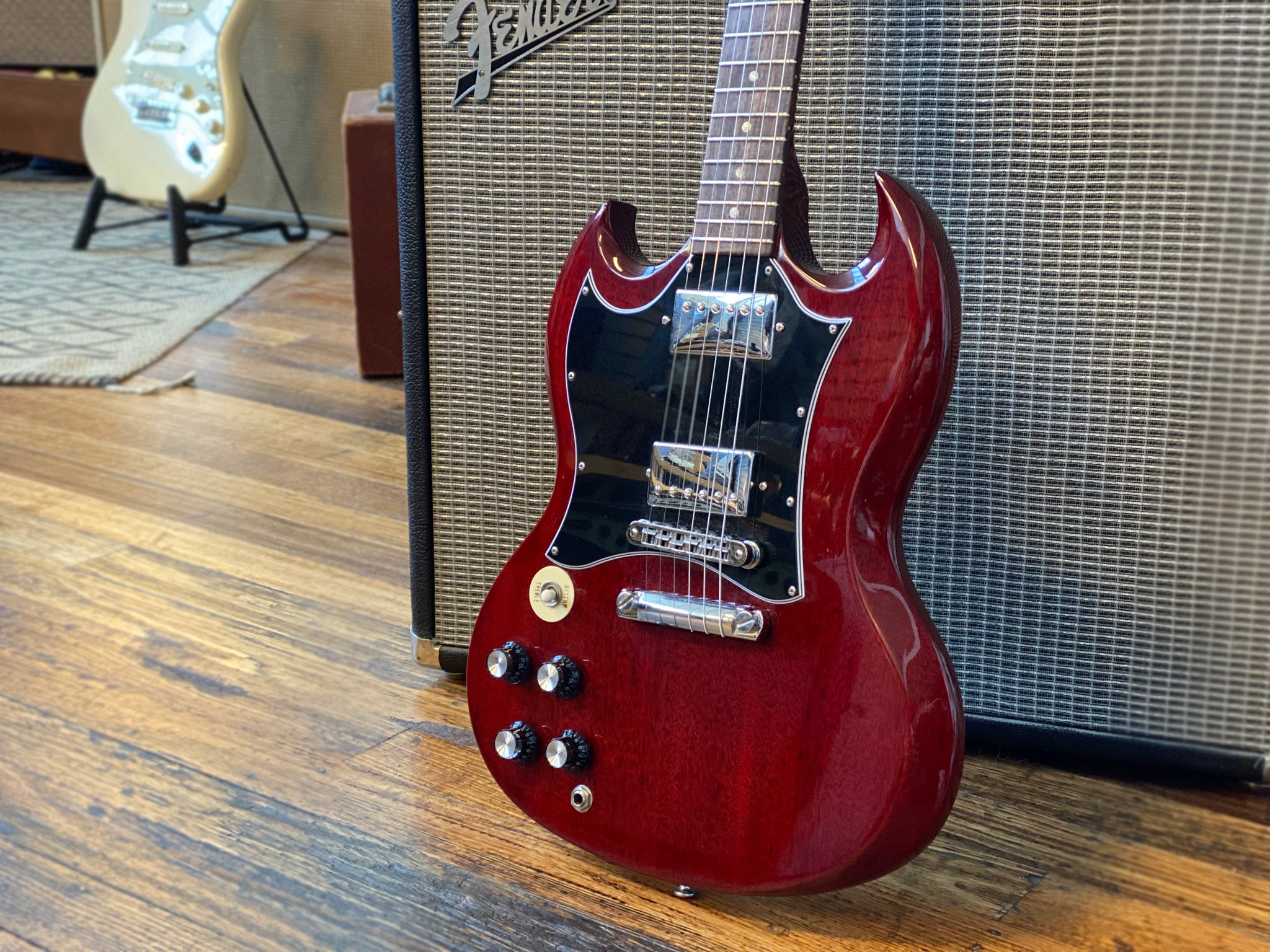 Left handed deals gibson sg special